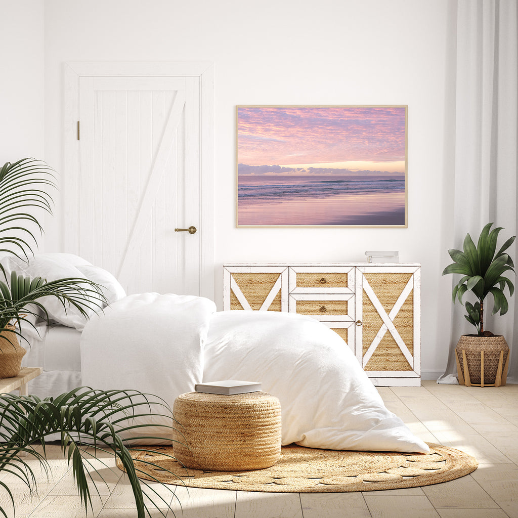 Gold-Coast-Pink-Sunrise-Beach-Art