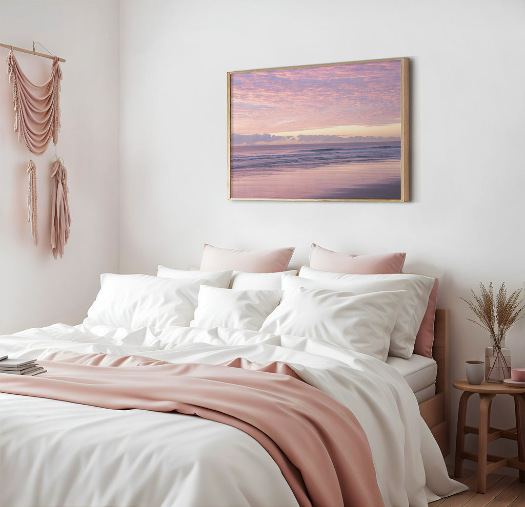 Gold-Coast-Pink-Sunrise-Wall-Art