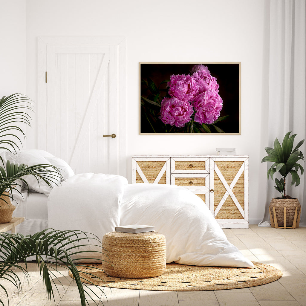 peonies-wall-prints-nz