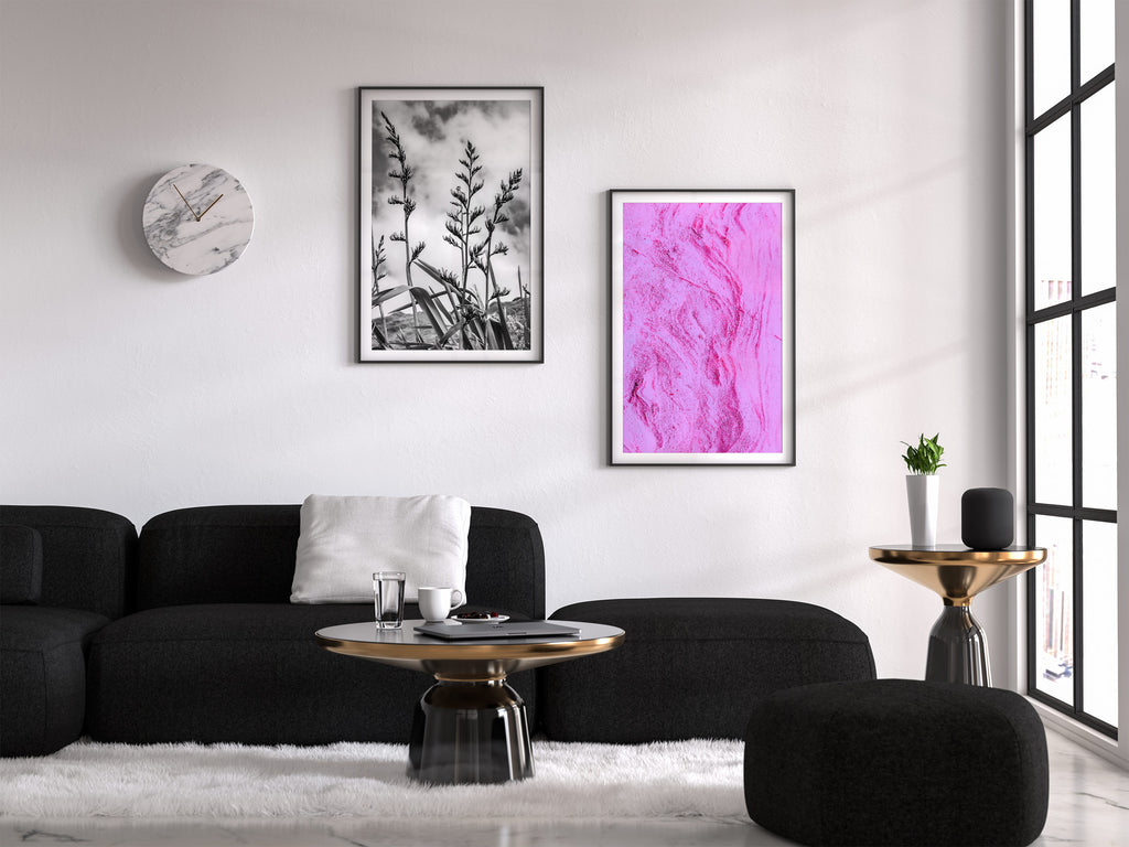 Abstract Pink Art Print NZ