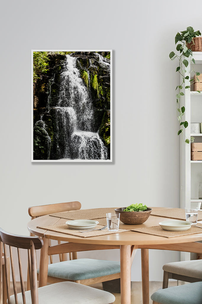 Waterfall Framed NZ Wall Art