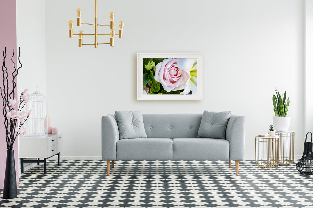 Floral Rose Framed Wall Art NZ