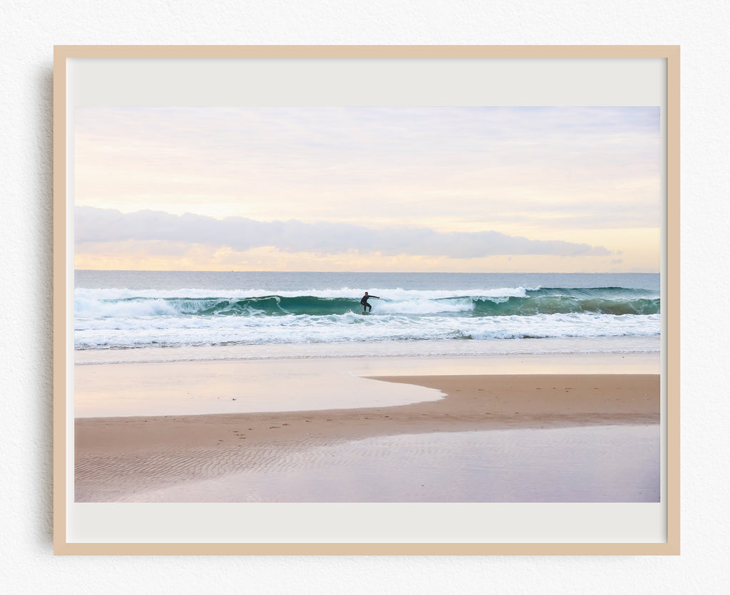 Gold Coast Surf Art Print NZ