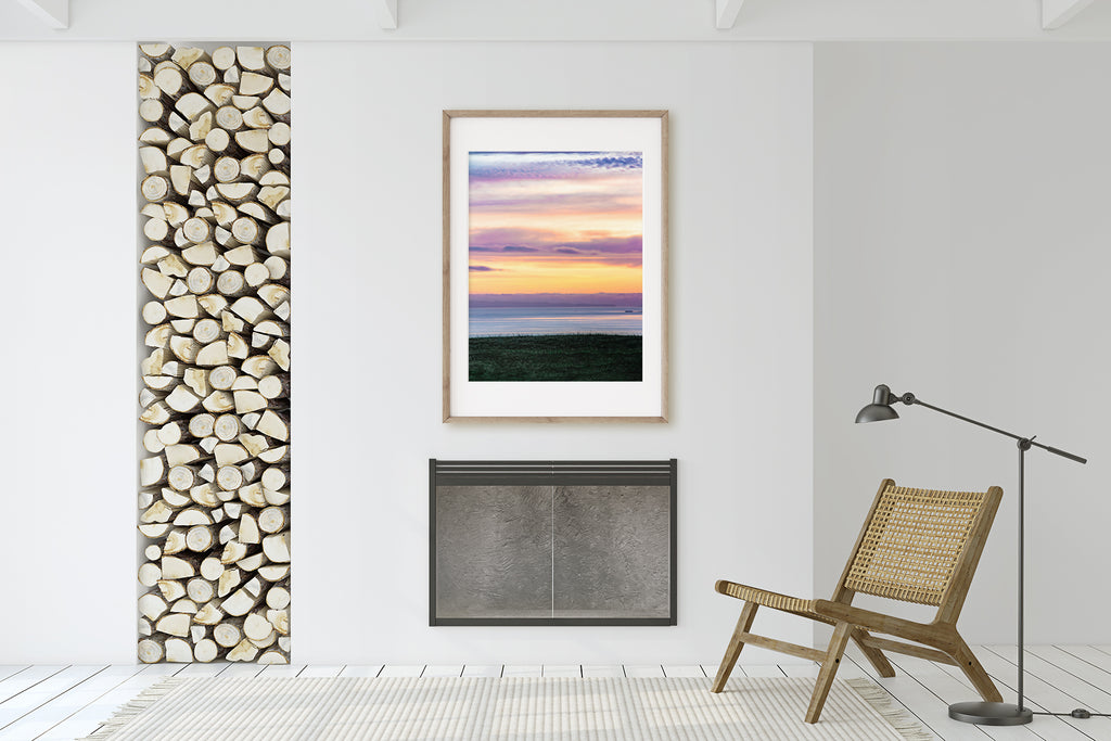Pastel Sunrise Framed Art Prints NZ