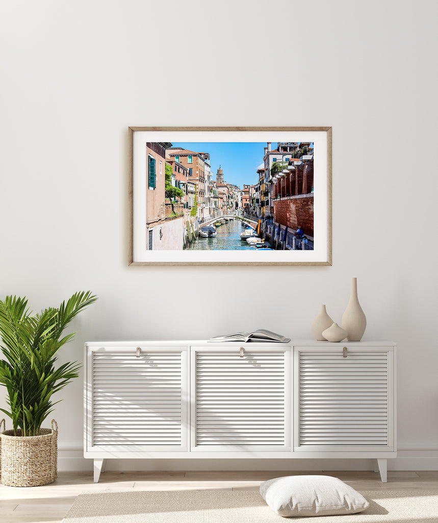 Venice Canals Framed Wall Art