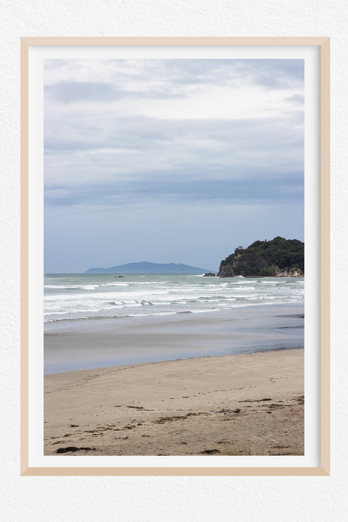 Whangamata Beach Framed Print