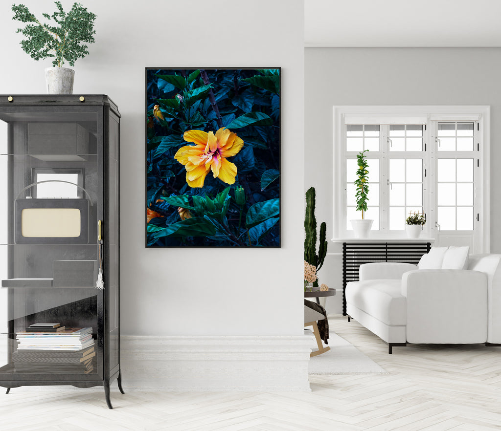 hibiscus-floral-wall-art